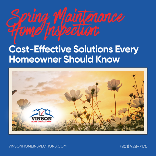 Vinson Home Inspections Spring Maintenance Home Inspection Cost-Effective Solutions Every Homeowner Should Know White flowers in a field
